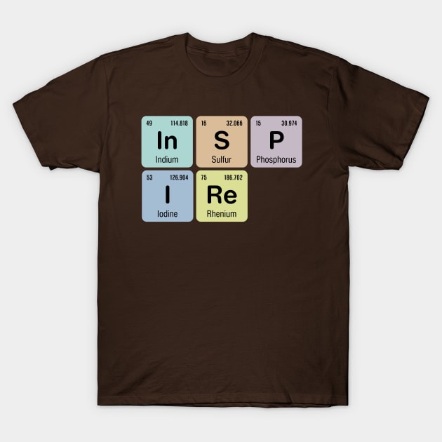 Inspire Chemistry T-Shirt by oddmatter